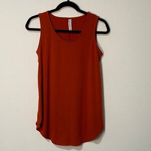 Terracotta Rust Sleeveless Tank Top
